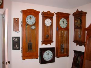 Self-winding clocks - various makers