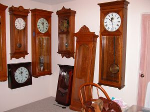 Self-winding clocks - various makers