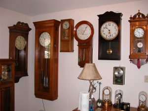 Self-winding clocks - various makers
