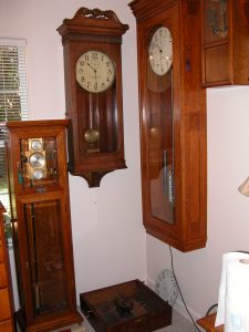 Self-winding clocks - various makers