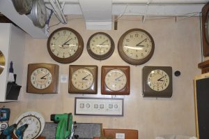 Western Union type Self Winding Clock Company clocks